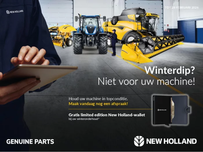 Winteronderhoud New Holland 2025 - 2026