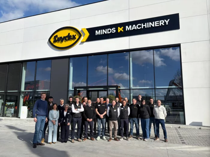 Artikel HLN: Machineproducent Luyckx opent nieuw filiaal langs Noordkaai