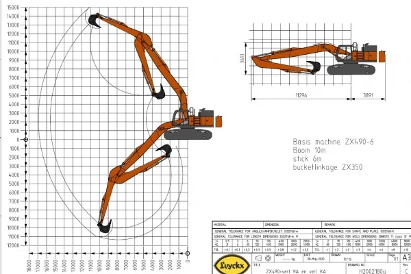 Afbeelding Luyckx Special Applications ZX470 | 490 SLF 14m