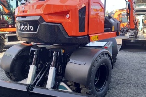 Kubota onthult nieuwe mobiele graafmachines op bauma 2025
