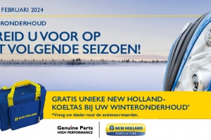 Winter maintenance 2023 - 2024: time for a check-up of your New Holland