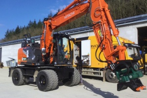 Entreprise Jerouville kiest voor kwaliteit: Hitachi ZX155W-7