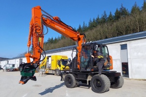 Entreprise Jerouville kiest voor kwaliteit: Hitachi ZX155W-7