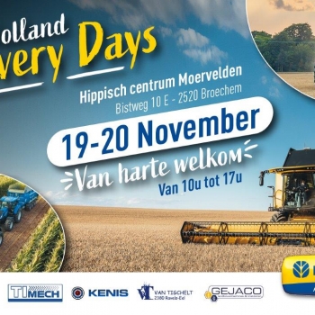 Reminder: Visit us at New Holland's Discovery Days
