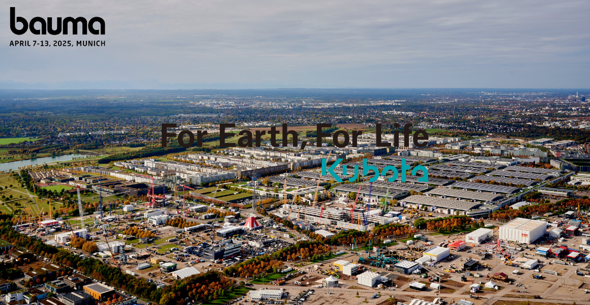 ​Kubota onthult baanbrekende machines op bauma 2025