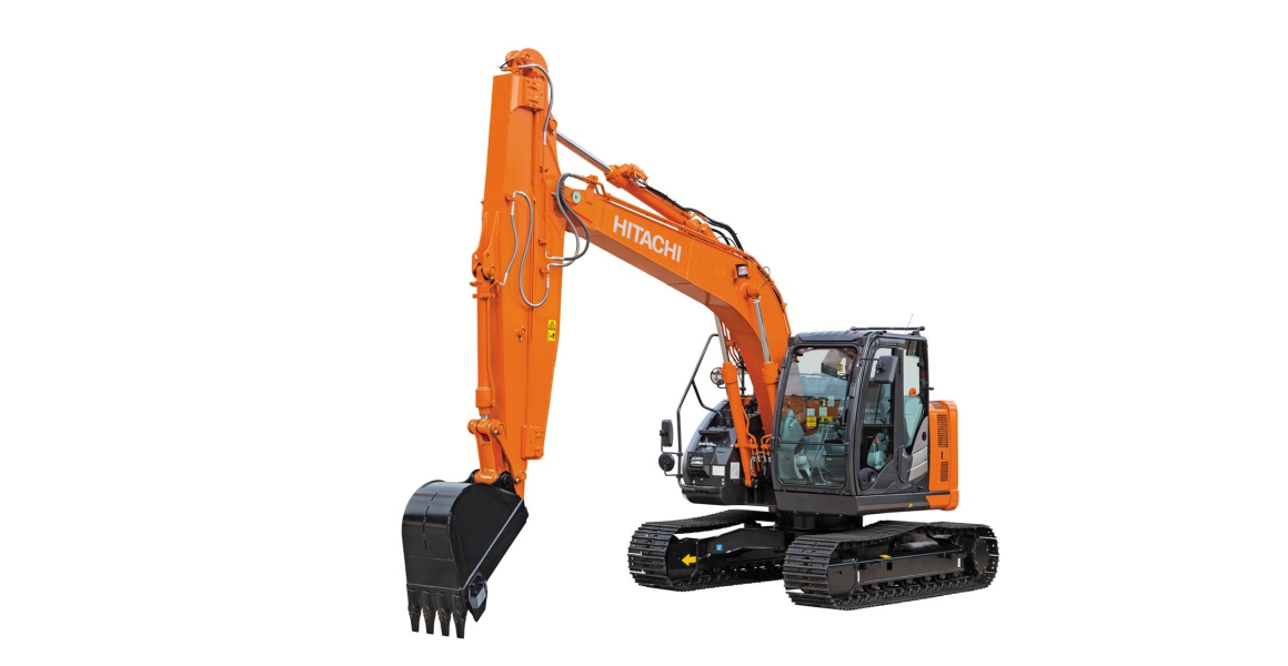 Hitachi introduces ZX135US-6 sliding arm excavator