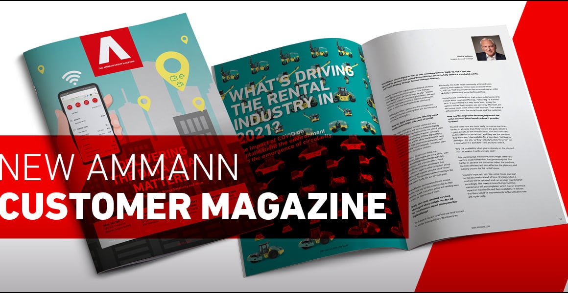Ammann le nouveau magazine client - janvier 2022