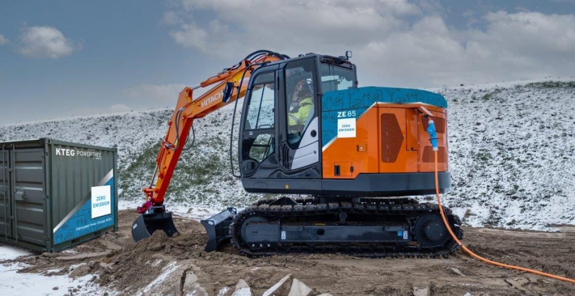 Luyckx investeert in zero-emission graafmachines