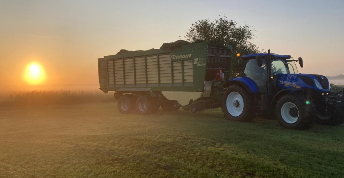 Onze landbouwers en loonwerkers in volle actie