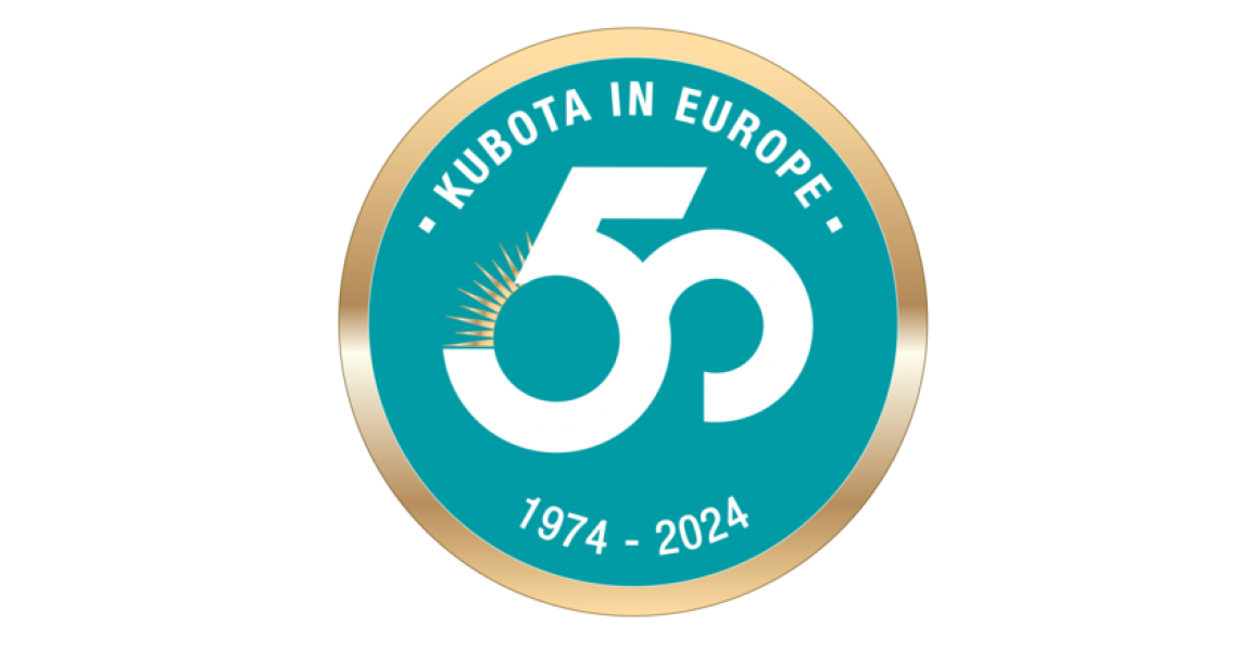 Kubota Europe will celebrate its 50th Anniversary in 2024