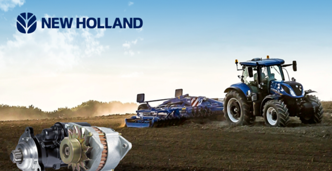 15% de réduction sur les démarreurs et alternateurs New Holland.