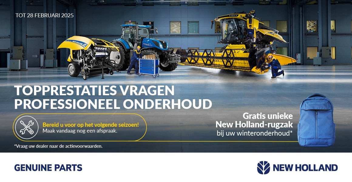 Entretien hivernal New Holland 2024 - 2025
