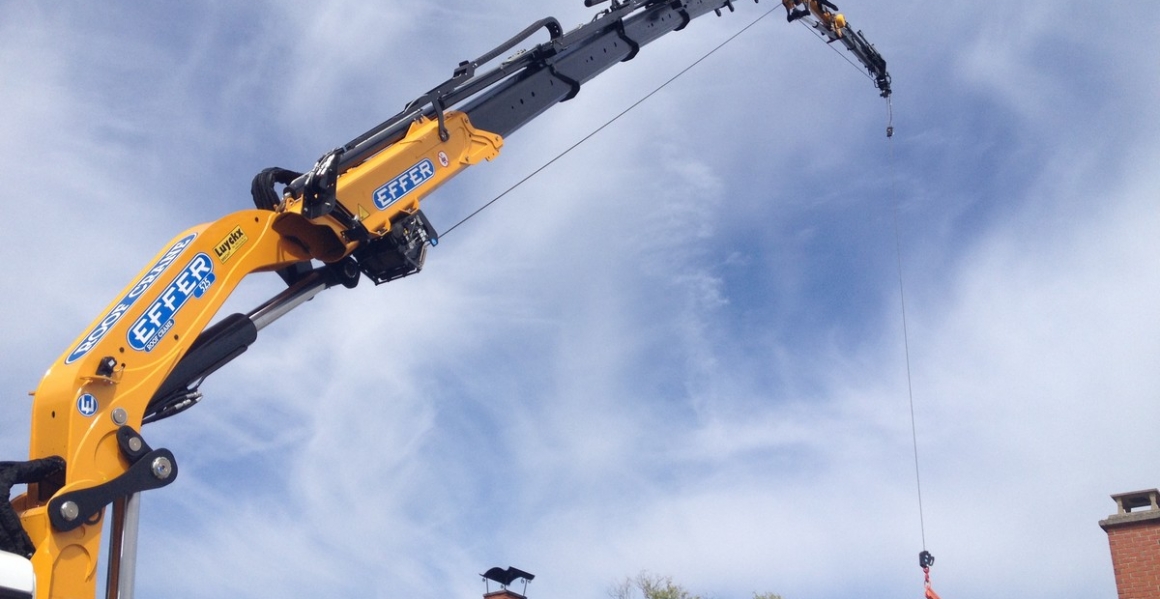 Promotion EFFER 525 roofcrane